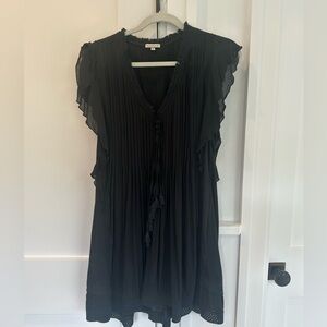 NWOT Poupette StBarth black Sasha cover up dress. Size XS